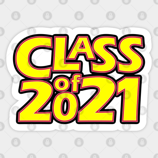 Grad Class of 2021 Sticker by gkillerb